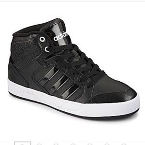 Black Adidas high tops
